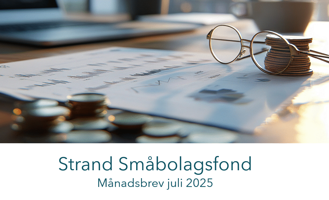 Månadsbrev Strand Småbolagsfond juli 2025