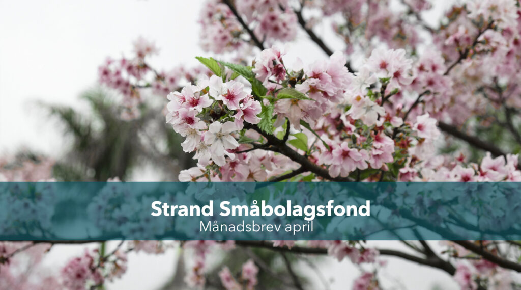 Manadsbrev Smabolagsfond april 2026