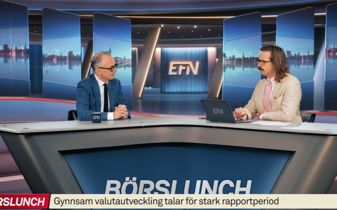 Johan Thorén i EFN Börslunch